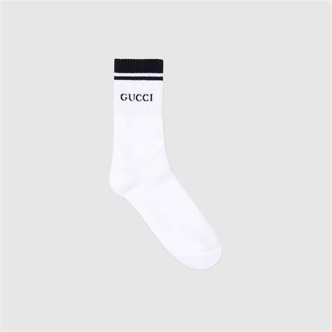 chaussette gucci homme style|Chaussettes Gucci à Logo Blanches Homme .